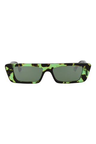 Gucci GG1331S Big Spotted Black + Green Havana Sunglasses