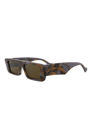 Gucci GG1331S Big Spotted Lilac + Brown Havana Sunglasses-AmbrogioShoes