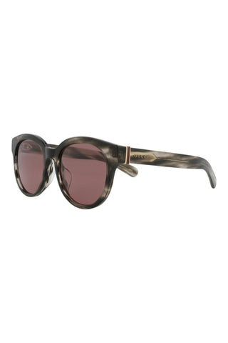 Gucci GG1511SK Striated Gray Havana Sunglasses-AmbrogioShoes