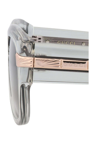 Gucci GG1517S TRANSPARENT CLOUDY GREY Sunglasses-AmbrogioShoes