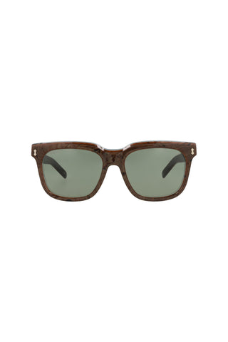 Gucci GG1523S Transparent Azure + Laminetta Radica Sunglasses-AmbrogioShoes