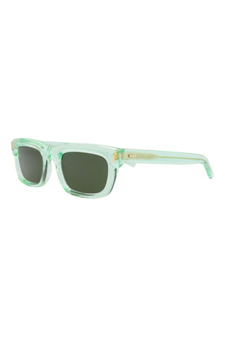 Gucci GG1524S Transparent Light Green Sunglasses-AmbrogioShoes