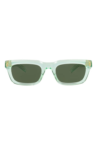 Gucci GG1524S Transparent Light Green Sunglasses-AmbrogioShoes