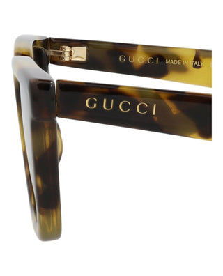 Gucci GG1539S Opal Yellow Spotted Havana Sunglasses-AmbrogioShoes