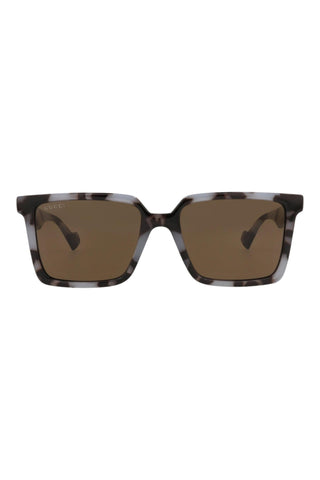 Gucci GG1540S Opal Grey Spotted Havana Sunglasses