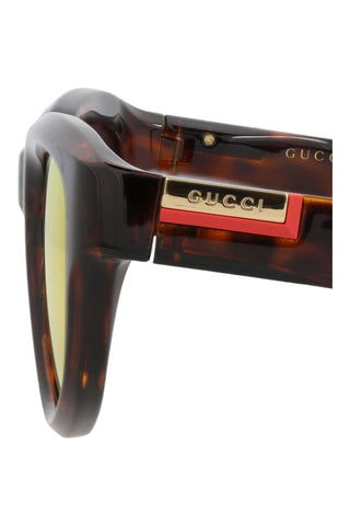 Gucci GG1622S Dark Havana Sunglasses-AmbrogioShoes