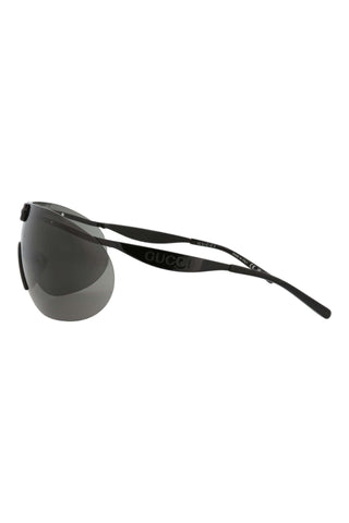 Gucci GG1656S Matte Black Fade to Crystal Sunglasses-AmbrogioShoes
