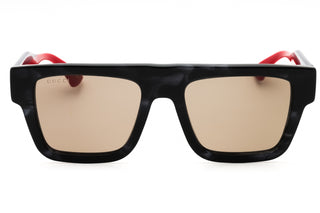 Gucci GG1868S injected propionate Rectangular Men's Sunglasses-AmbrogioShoes