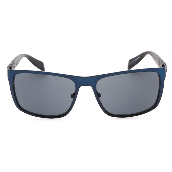 Guess Factory GF0169 Sunglasses shiny blue / smoke-AmbrogioShoes