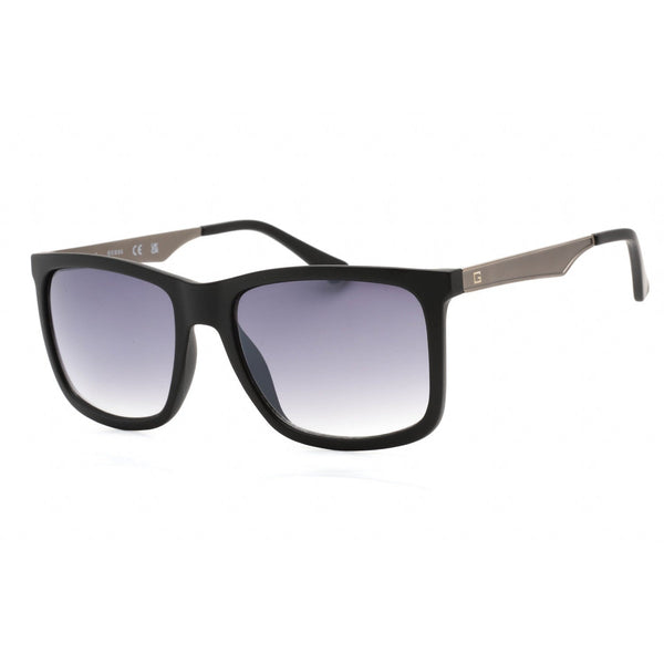 Guess Factory GF0171 Sunglasses matte black / gradient smoke-AmbrogioShoes