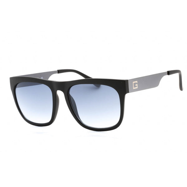 Guess Factory GF0188 Sunglasses Matte Black / Gradient Blue-AmbrogioShoes