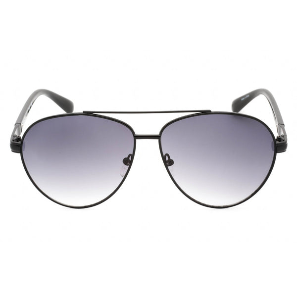 Guess Factory GF0221 Sunglasses Shiny Black / Gradient Smoke-AmbrogioShoes