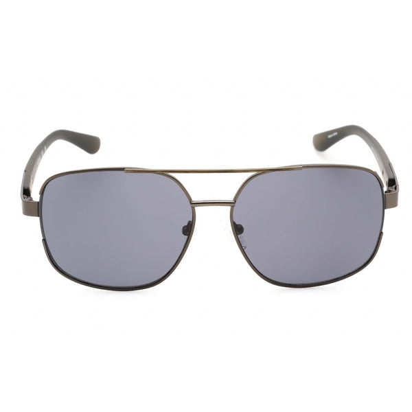 Guess Factory GF0227 Sunglasses Shiny gunmetal / smoke-AmbrogioShoes