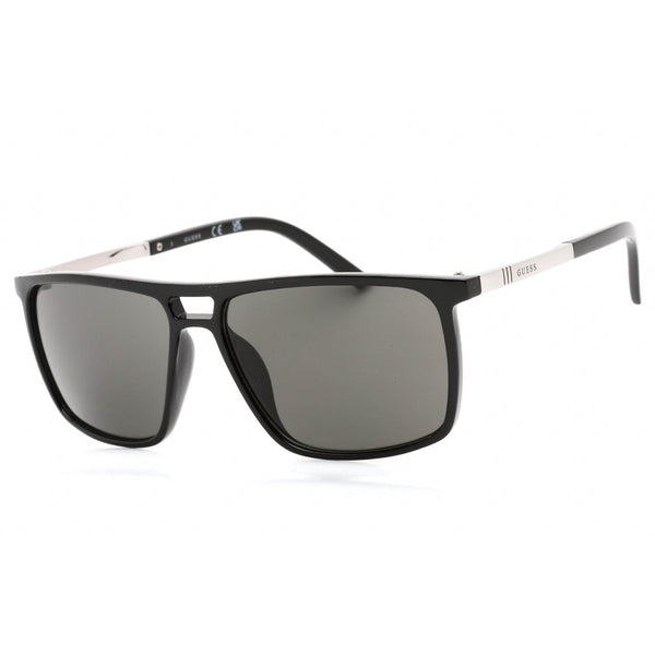 Guess Factory GF0236 Sunglasses shiny black / smoke-AmbrogioShoes