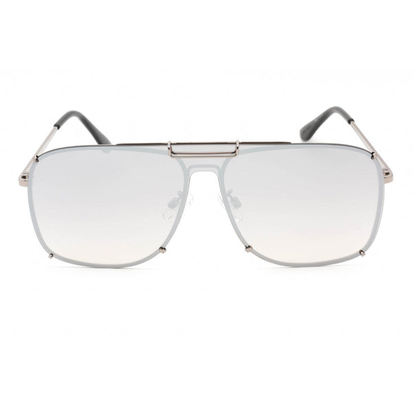 Guess Factory GF0240 Sunglasses shiny light ruthenium / smoke mirror-AmbrogioShoes