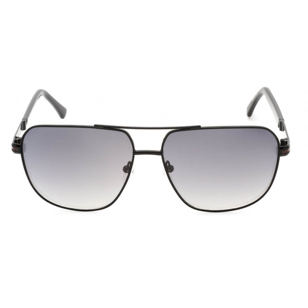 Guess Factory GF0245 Sunglasses shiny black / gradient smoke-AmbrogioShoes