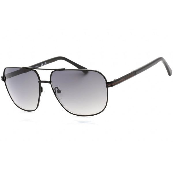 Guess Factory GF0245 Sunglasses shiny black / gradient smoke-AmbrogioShoes