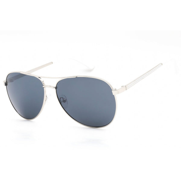 Guess Factory GF0251 Sunglasses shiny light nickeltin / smoke-AmbrogioShoes
