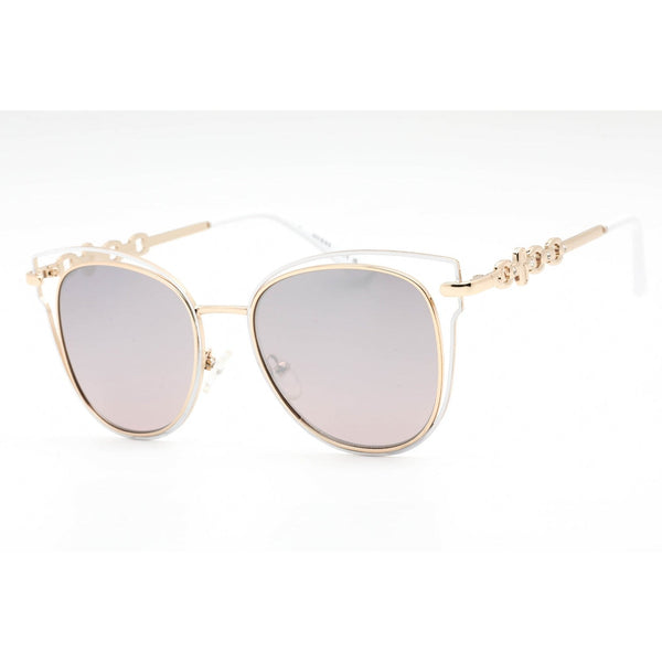 Guess Factory GF0343 Sunglasses Shiny Rose Gold / Bordeaux Mirror-AmbrogioShoes