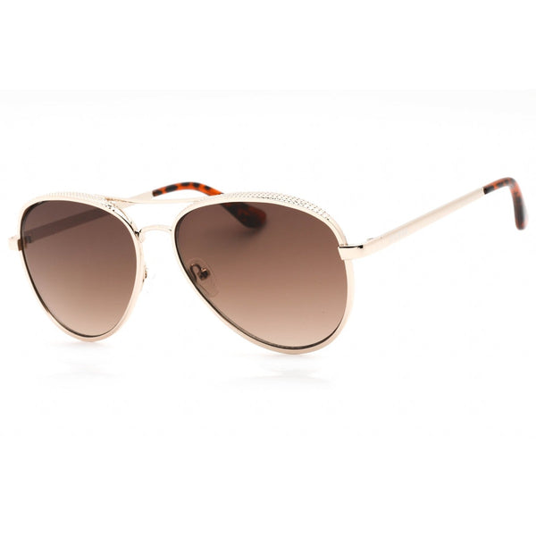 Guess Factory GF0350 Sunglasses Gold / Gradient Brown-AmbrogioShoes