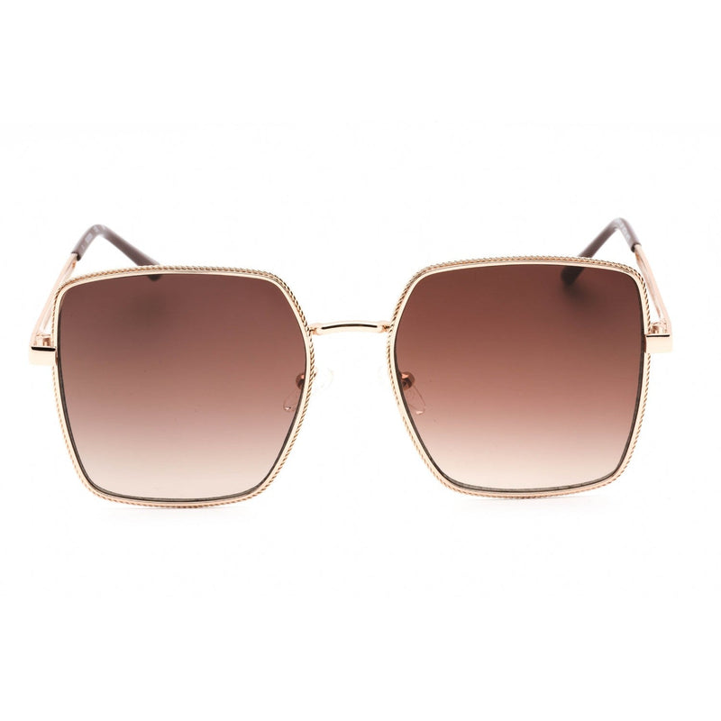Guess Factory GF0419 Sunglasses Shiny Rose Gold / Gradient Brown-AmbrogioShoes