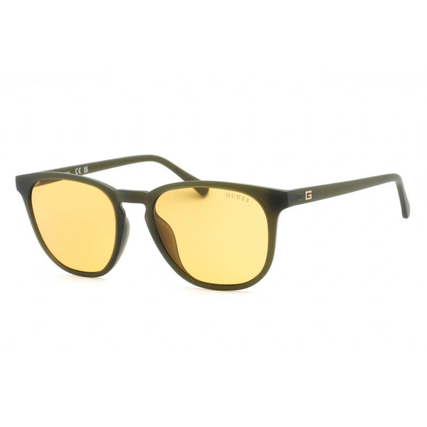 Guess GU00061 Sunglasses Matte Dark Green / Brown-AmbrogioShoes