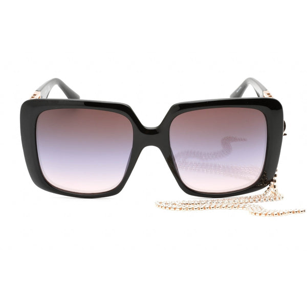 Guess GU7689 Sunglasses shiny black / gradient bordeaux-AmbrogioShoes