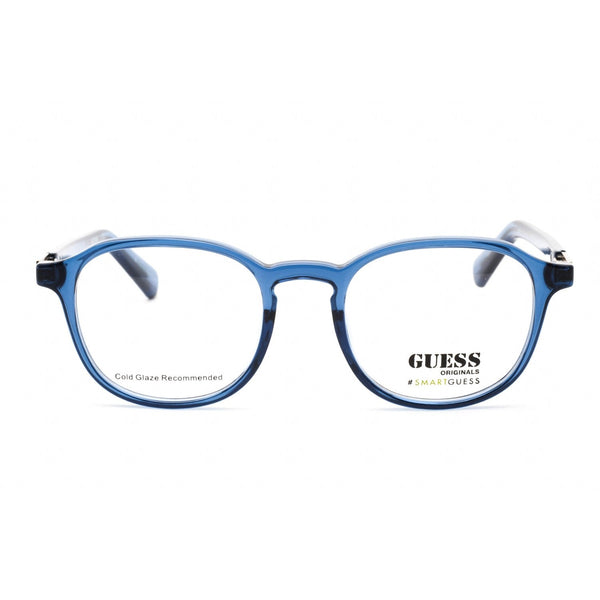 Guess GU8251 Eyeglasses shiny blue/Clear demo lens-AmbrogioShoes