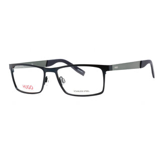 HUGO HG 0228 Eyeglasses Matte Blue / Clear Lens-AmbrogioShoes