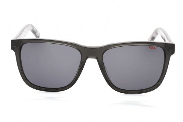 HUGO HG 1073/S Sunglasses Grey Pattern Black/Grey-AmbrogioShoes