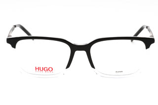 HUGO HG 1125 Eyeglasses BLACK CRY/Clear demo lens-AmbrogioShoes