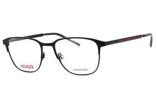 HUGO HG 1155 Eyeglasses MATTE BLACK/Clear demo lens-AmbrogioShoes