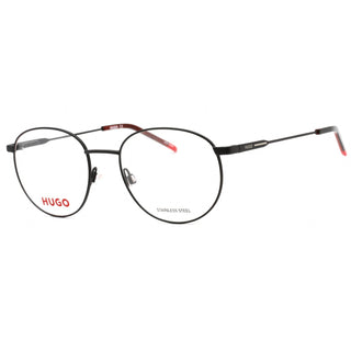 HUGO HG 1180 Eyeglasses Matte Black/Clear demo lens-AmbrogioShoes