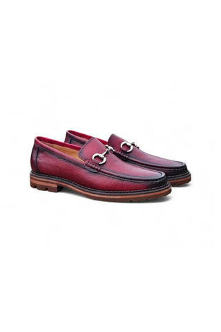 Carrucci KS623-01 Horse-Bit Loafer