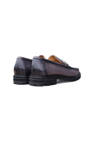 Carrucci KS623-01 Horse-Bit Loafer