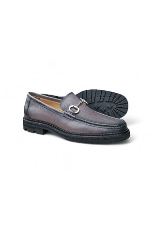 Carrucci KS623-01 Horse-Bit Loafer