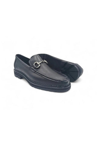 Carrucci KS623-01 Horse-Bit Loafer