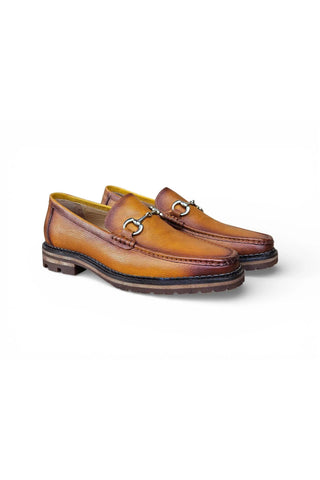Carrucci KS623-01 Horse-Bit Loafer