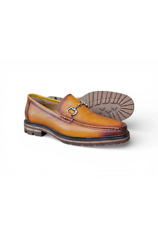 Carrucci KS623-01 Horse-Bit Loafer