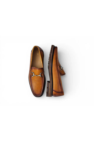 Carrucci KS623-01 Horse-Bit Loafer