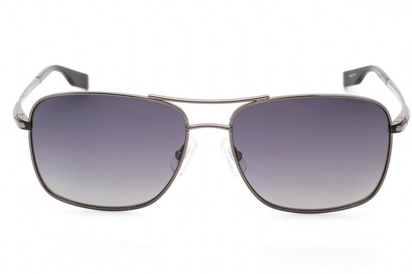 Hugo Boss 0581/P/S Sunglasses Dark Ruthenium / Grey Polarized-AmbrogioShoes