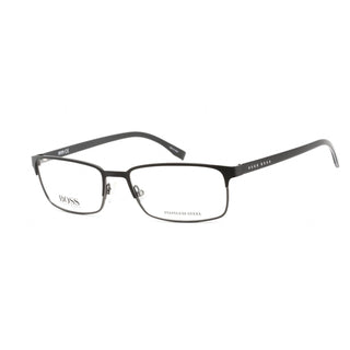 Hugo Boss 0766 Eyeglasses Matte Black / Clear Lens-AmbrogioShoes