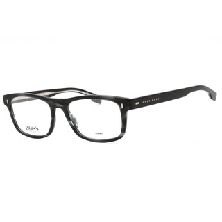 Hugo Boss 0928 Eyeglasses Blue Horn / clear demo lens-AmbrogioShoes