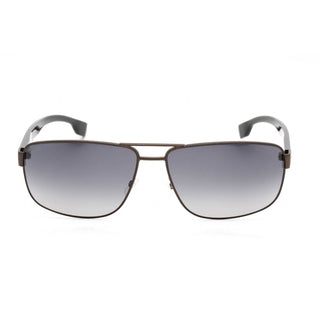 Hugo Boss 1035/S Sunglasses Matter Grey / Dark Grey Sf Unisex Unisex Unisex-AmbrogioShoes