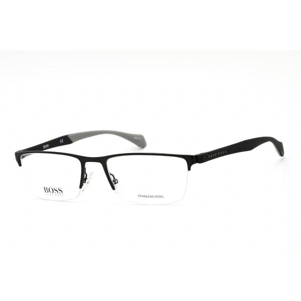 Hugo Boss 1080 Eyeglasses Matte Black / Clear demo lens-AmbrogioShoes