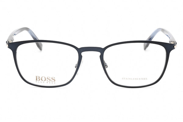 Hugo Boss BOSS 1043/IT Eyeglasses MATTE BLUE / Clear demo lens-AmbrogioShoes
