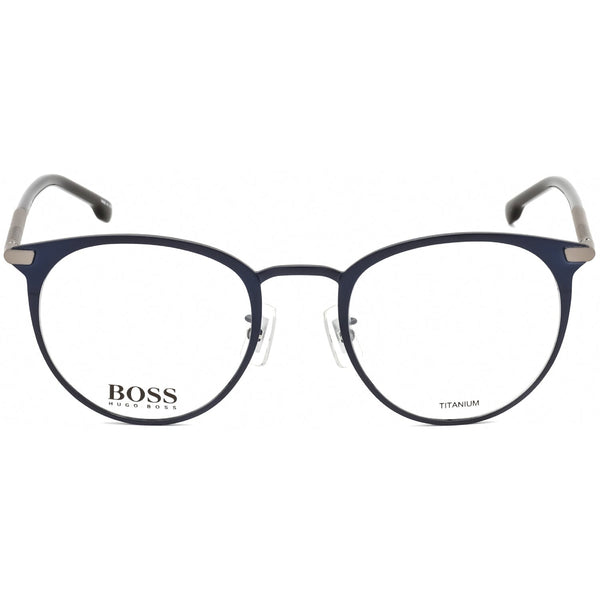 Hugo Boss BOSS 1070/F Eyeglasses Matte Blue / Clear Lens-AmbrogioShoes