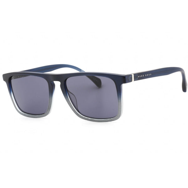 Hugo Boss BOSS 1082/S Sunglasses Matte Blue Pattern/Grey-AmbrogioShoes