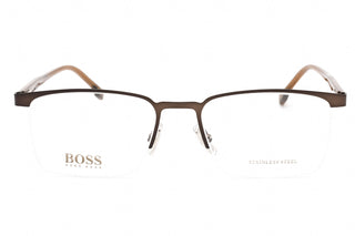 Hugo Boss BOSS 1088/IT Eyeglasses MATTE BROWN/Clear demo lens-AmbrogioShoes