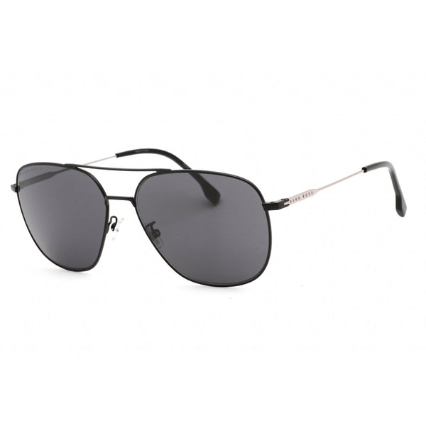 Hugo Boss BOSS 1218/F/SK Sunglasses Black Ruthenium / Grey-AmbrogioShoes